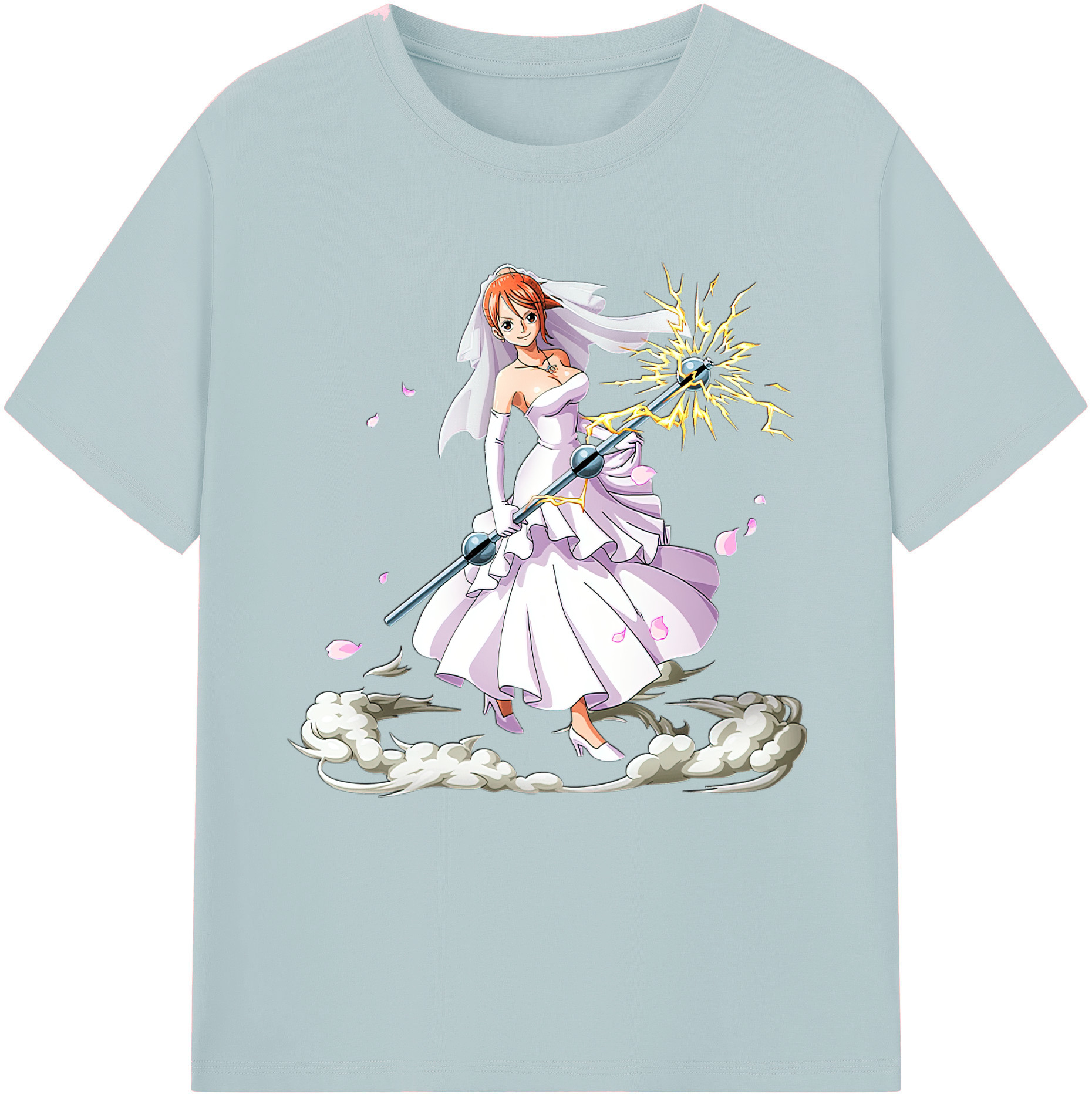 ワンピース ナミ ONE PIECE Nami 綿100％半袖Tシャツ（フロントプリント）